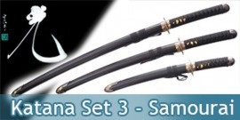 Katana Set 3 - Black Edition