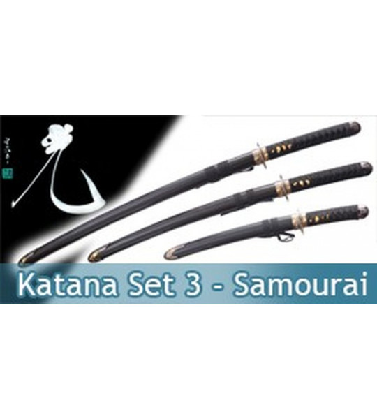 Katana Set 3 - Black Edition