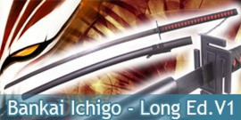 Bankai Ichigo Long Red V1