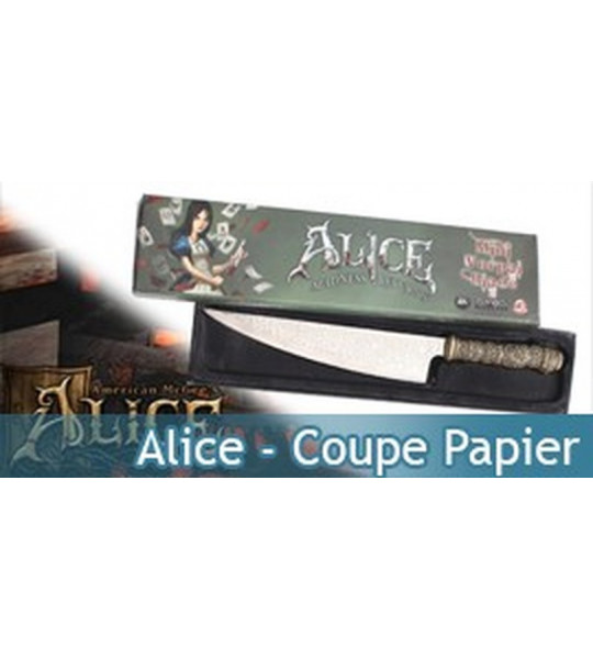 Alice Madness - Coupe Papier