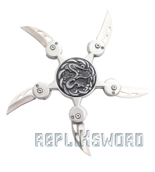 Shuriken Silver Dragon Shuriken Silver Dragon