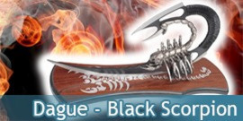 Dague Black Scorpion