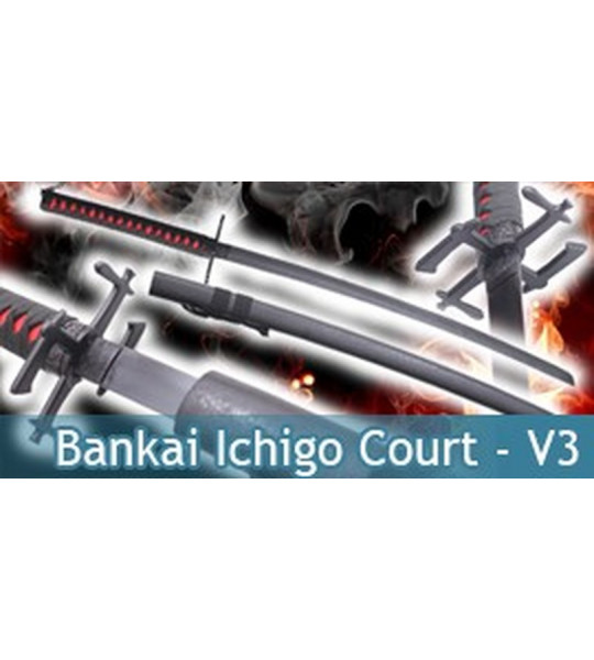 Bankai Ichigo Court Red V3 - Katana