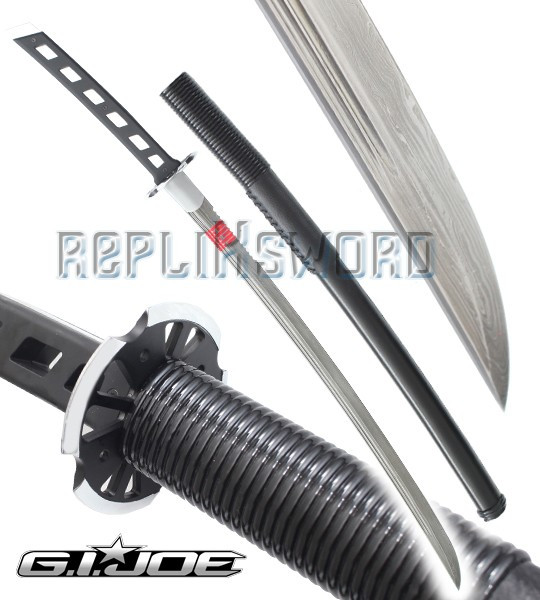 Gi Joe - Snake Eyes Katana Damas