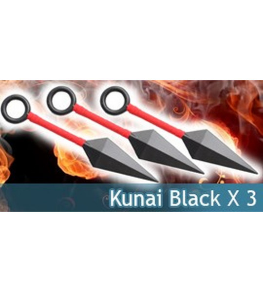 Kunai Black X3
