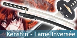 Kenshin Le Vagabond Katana Kenshin Lame Inversé