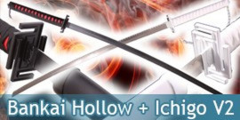 Bankai Ichigo + Hollow V2