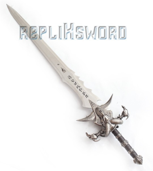 Pendentif épée D'Arthas - Warcraft - En Argent 925, Pièce Artisanale Pour Fans Et Collectionneurs