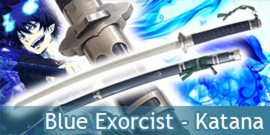 Blue Exorcist Katana de Rin Okumura Epée