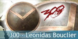 300 - Leonidas Spartiate Bouclier Sparte