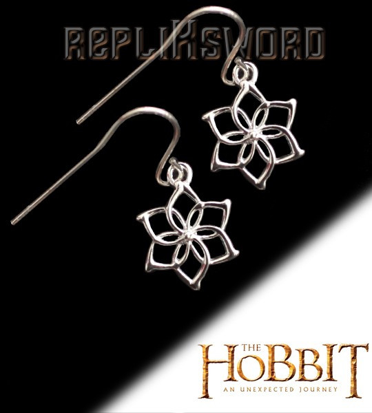 Galadriel boucles doreilles  Fleur