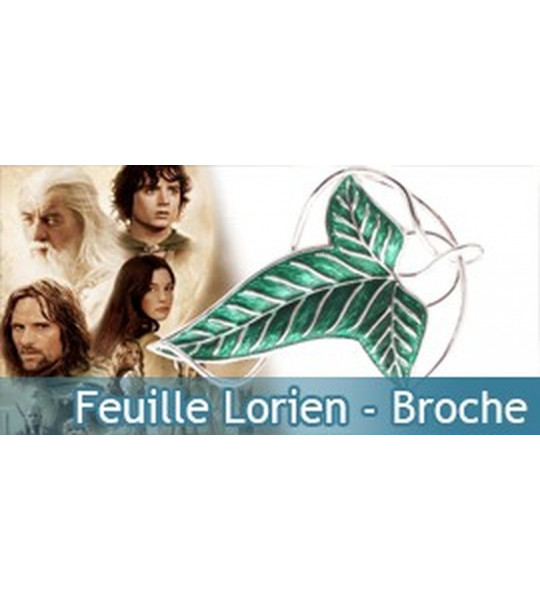 Feuille de la Lorien - Broche