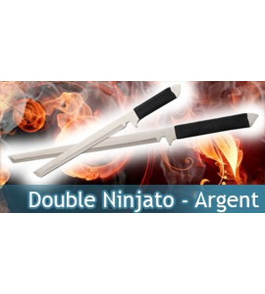 Double Ninjato Argent