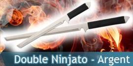 Double Ninjato Argent