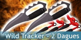 Wild Tracker Poignards Asuna 2 Dagues Naruto