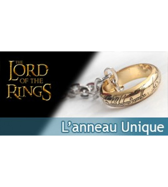 Anneau unique noir, Le Seigneur des Anneaux, en acier, bague lotr, anneau  sauron, frodon, bilbon