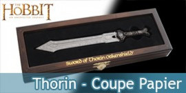 Le Hobbit  - Thorin ouvre-lettres epee naine