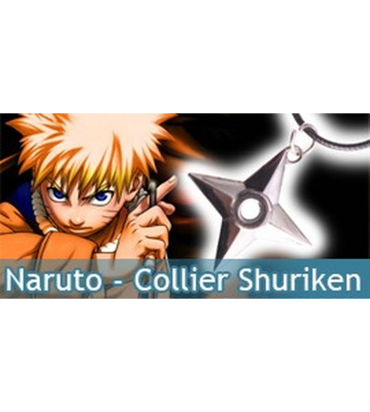 Naruto - Collier Shuriken