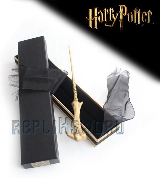 Baguette Magique Harry Potter – Voldemort Avec Boîte Ollivander, 35 Cm, Résine – Idée Cadeau