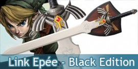Epée Link  + Plaque Black Edition