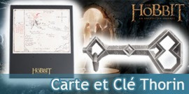 Le Hobbit - Cle de Thorin et carte