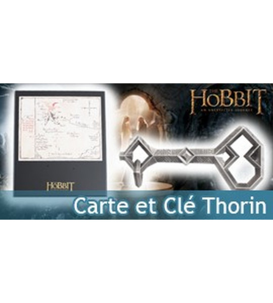 Le Hobbit - Cle de Thorin et carte