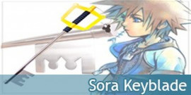 Keyblade de Sora en Acier