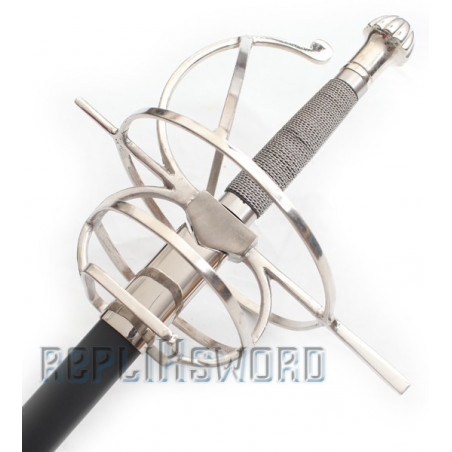 Achat Réplique Epée Rapiere Argent, Sabre Rapiere Pas Cher - Repliksword