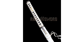 Bushido - Shirasaya Katana Forgé Tomoe Blanc- Maru 1045
