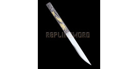 Bushido - Shirasaya Katana Forgé Tomoe Blanc- Maru 1045