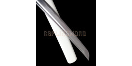 Bushido - Shirasaya Katana Forgé Tomoe Blanc- Maru 1045