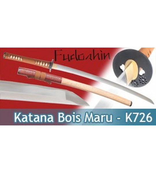 Fudoshin - Katana Forgé Bois Maru - K726