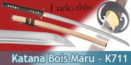 Fudoshin - Katana Forgé Bois Maru - K711