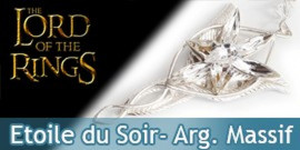 Arwen - Pendentif Etoile du Soir - argent massif