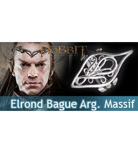 Elf Elrond - Anneau Argent 925ème