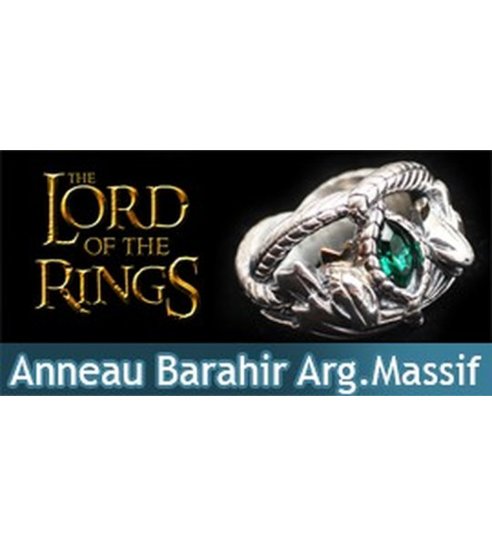 Aragorn - Anneau Barahir - Argent Massif