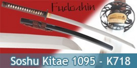 Fudoshin - Katana Forgé Soshu Kitae 1095 - K718