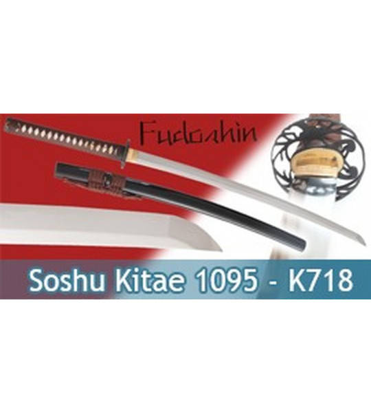 Fudoshin - Katana Forgé Soshu Kitae 1095 - K718