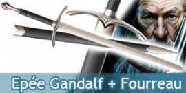 Le Seigneur des Anneaux Epée Gandalf Avec Fourreau