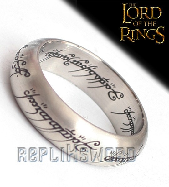 Réplique Anneau Unique, Bijoux du Seigneur des Anneaux, Bague de Frodon, NN1291 Repliksword