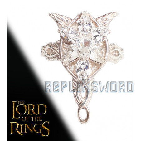Bague + Collier Seigneur Des Anneaux Avec étoile – Set Neuf Avec étiquettes Et Pochette