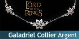 Le Seigneur des Anneaux - Collier Argent Galadriel