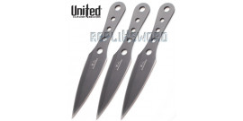 Couteau de Lancer X3 - Black Ronin - United Cutlery