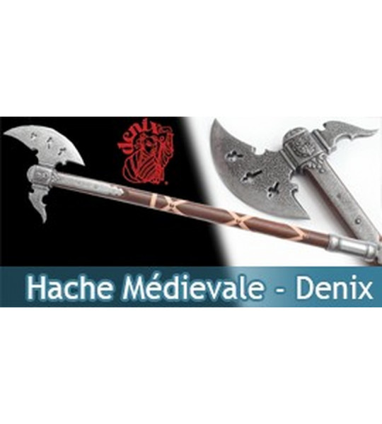 Hache Médievale Allemande - Denix H636