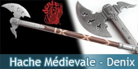 Hache Médievale Allemande - Denix H636