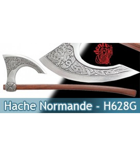 Hache Normand H628G - Hache Médievale - Denix