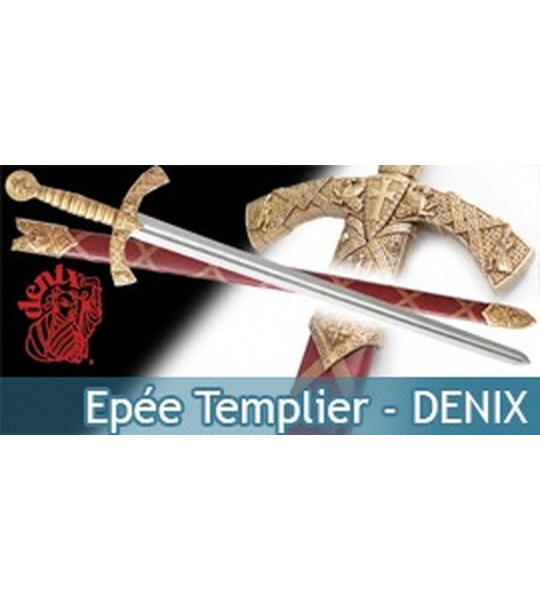 Epée Templier - Denix - E4163L