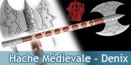 Hache Médiévale Denix - H614G