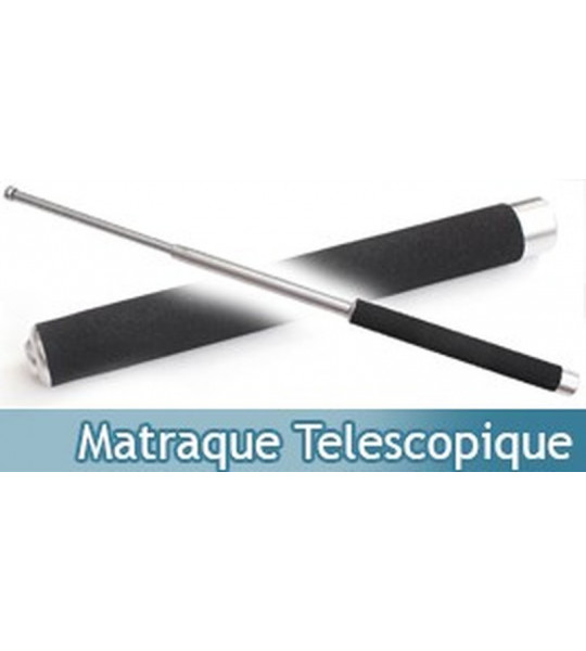 Achat Matraque Telescopique Retractable, Matraque en Acier - Repliksword