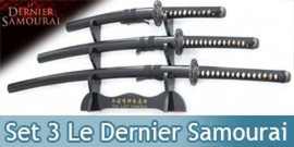 Set 3 Katanas - Le Dernier Samourai